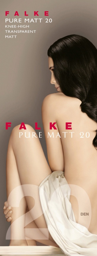 Гольфы женские FALKE Pure matt 20 (Телесный) фото 2