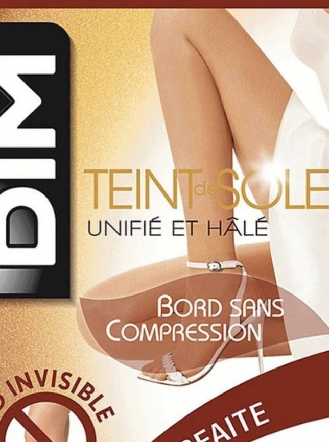 Женские носки DIM Teint de Soleil 17 (Терракотовый) фото 2