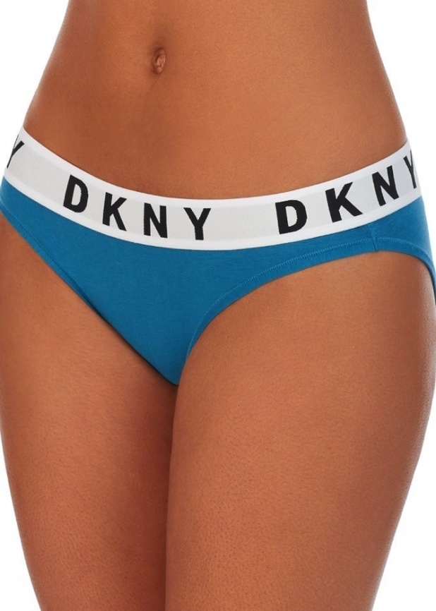 Женские трусы-слипы DKNY Cozy Boyfriend (Синий) фото 1
