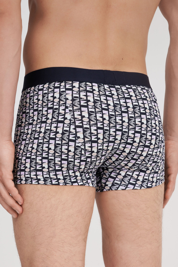 Мужские трусы-боксеры EMPORIO ARMANI (Printed Marine 13635) фото 2