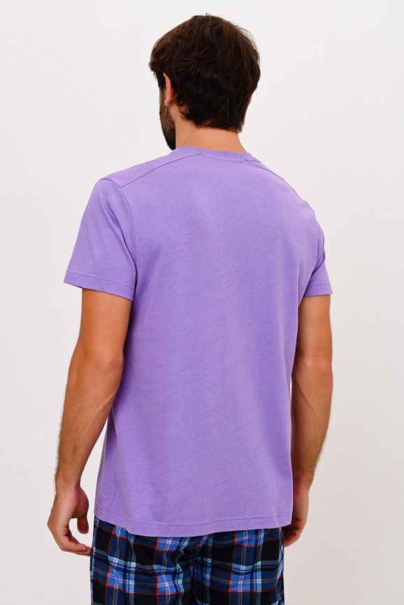 Мужская футболка JOCKEY Balance (Сиреневый) фото 2