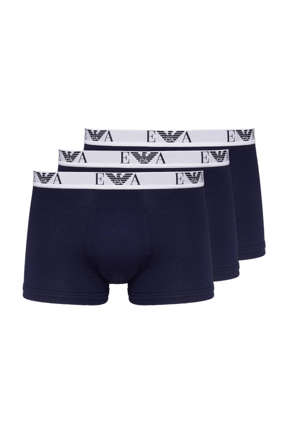 Комплект мужских трусов-боксеров EMPORIO ARMANI (3шт) (Armani Blue mb139) фото 1