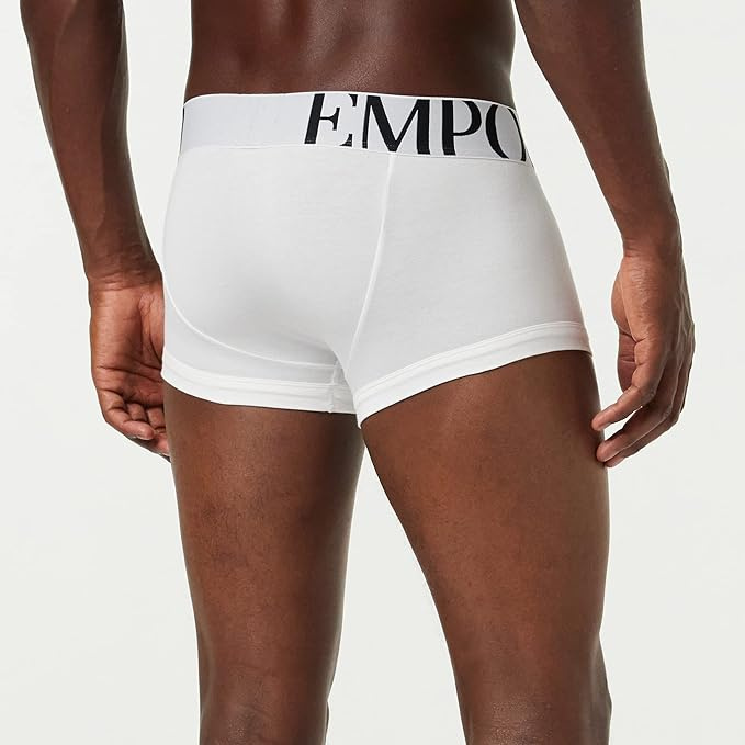 Мужские трусы-боксеры EMPORIO ARMANI (Bianco 00010) фото 2