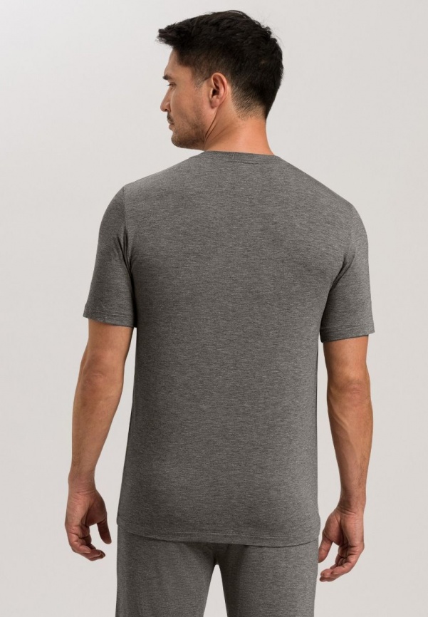 Мужская футболка HANRO Casuals (Серый) фото 3