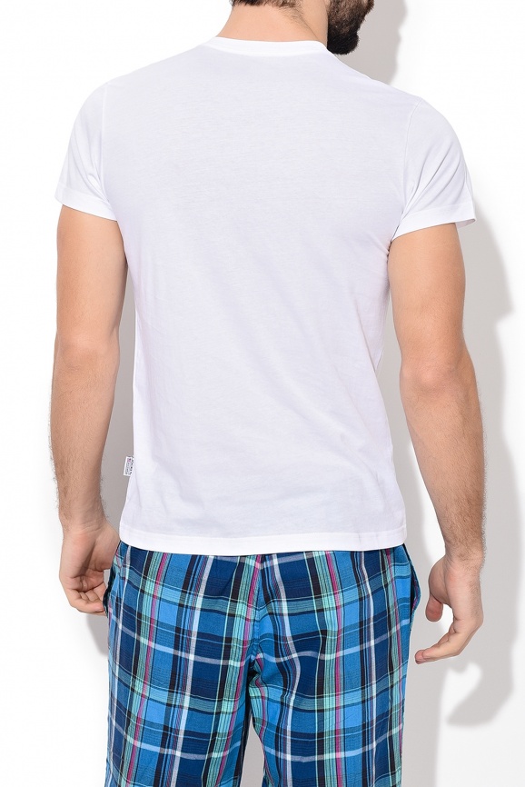 Мужская футболка JOCKEY American T-Shirt (Белый) фото 4