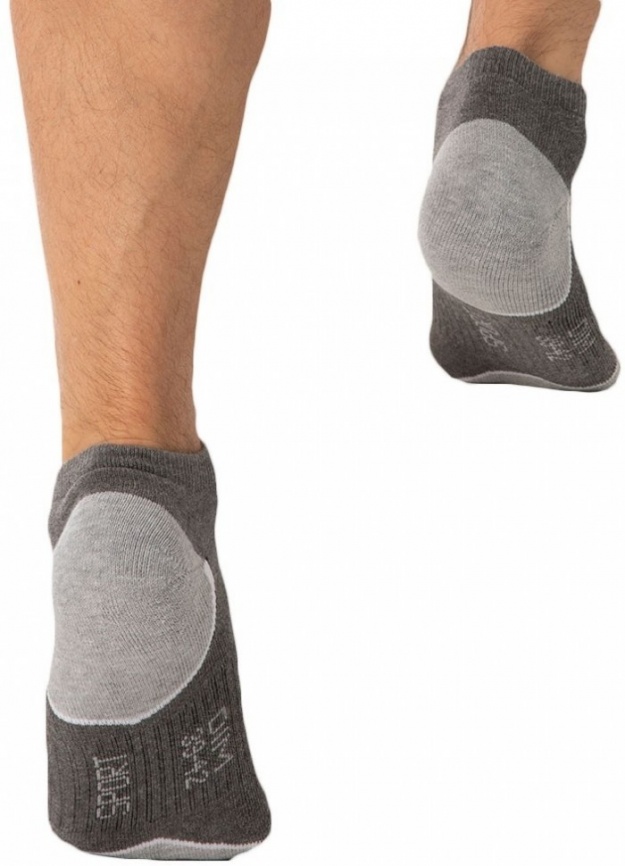 Комплект мужских носков DIM Sport (3 пары) (Серый) фото 2