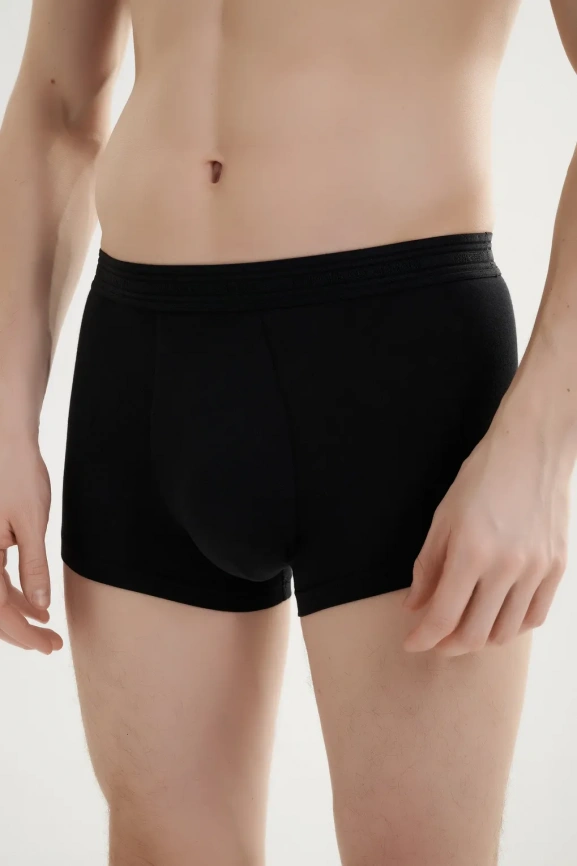Комплект мужских трусов-боксеров EMPORIO ARMANI (2шт) (Black/Black mc005) фото 1