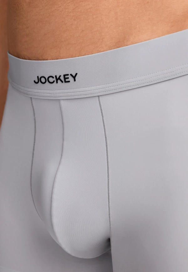 Мужские трусы-боксеры JOCKEY Phantom Fit 5 (Серый) фото 4
