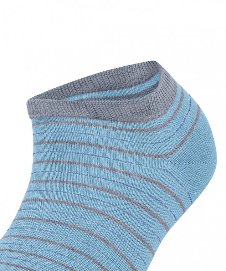 Носки женские FALKE Stripe Shimmer (Голубой) фото 3