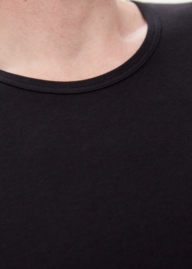 Комплект мужских футболок DIM X-Temp (2шт) (Черный/Черный) фото 4