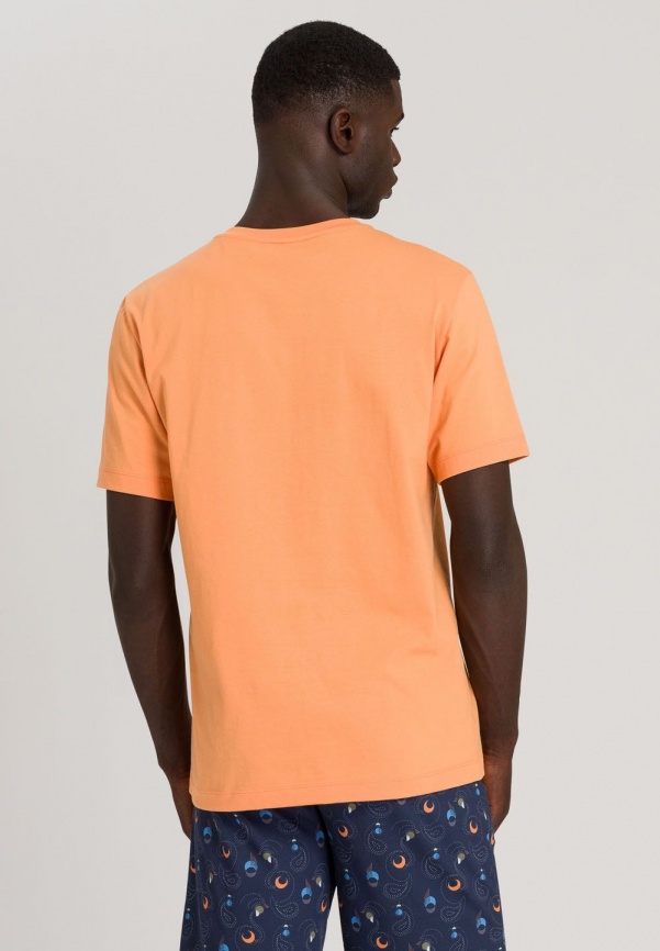 Мужская футболка HANRO Living Shirts (Оранжевый) фото 3