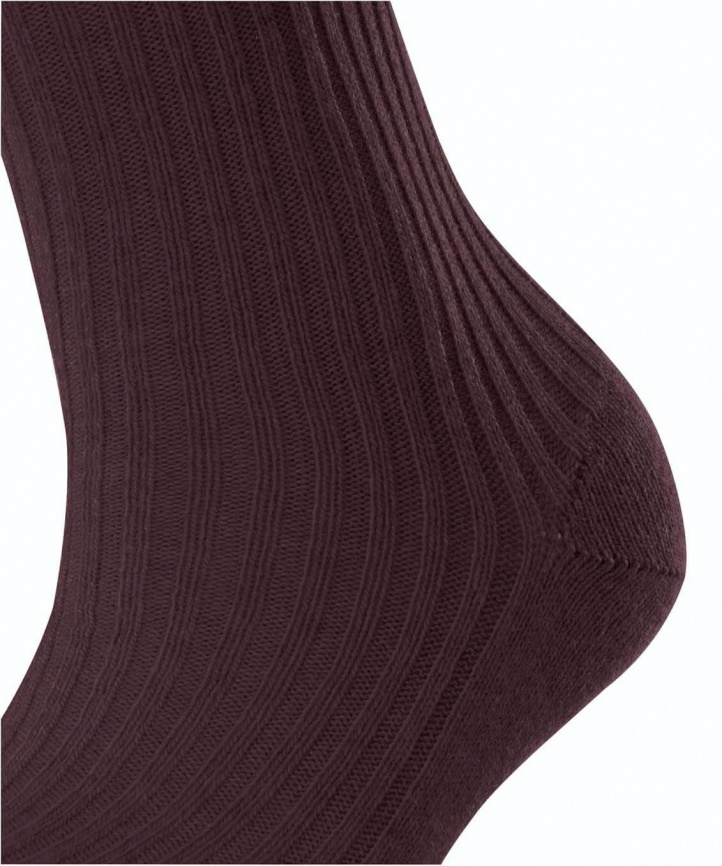 Носки женские FALKE Cosy Wool Boot (Бордовый) фото 3