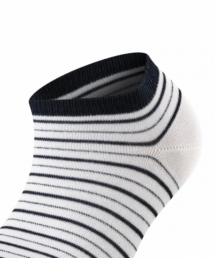 Носки женские FALKE Stripe Shimmer (Белый) фото 3