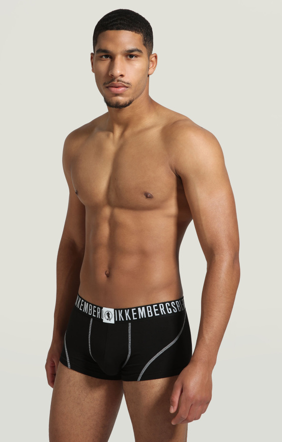 Комплект мужских трусов-боксеров BIKKEMBERGS Fashion Pupino (2шт) (Черный) фото 1