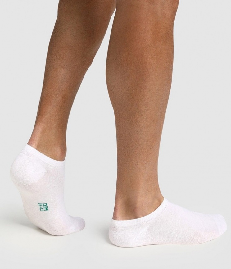 Комплект мужских носков DIM Green Bio Ecosmart (2 пары) (Белый) фото 1