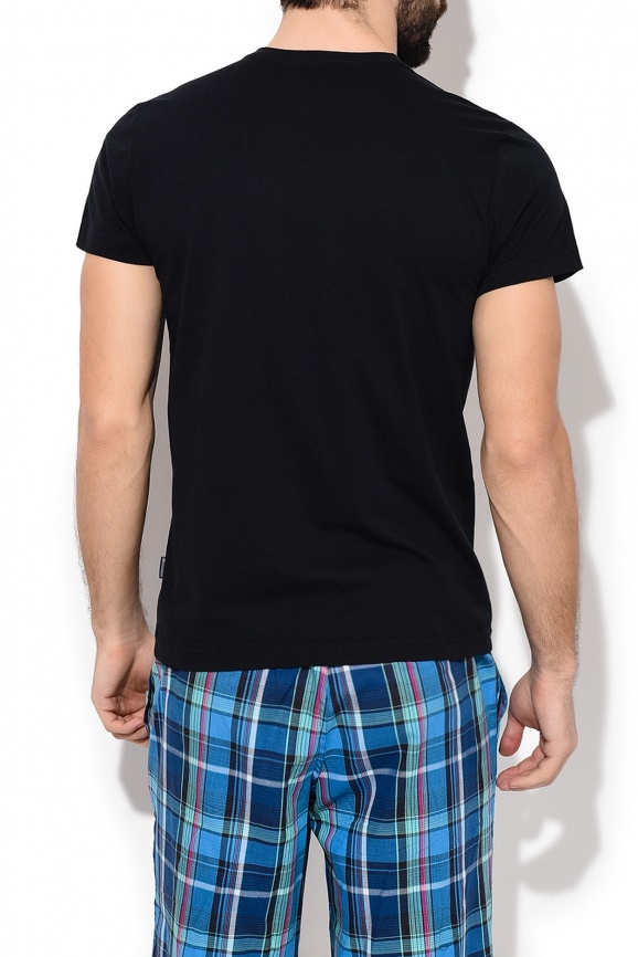 Мужская футболка JOCKEY American T-Shirt (Черный) фото 3