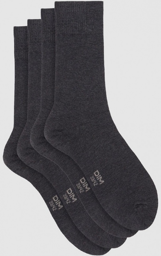 Комплект мужских носков DIM Bamboo (2 пары) (Антрацит) фото 2