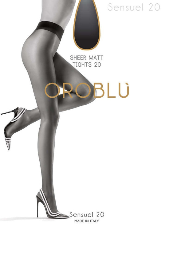 Колготки OROBLU Sensuel 20 (Smoke) фото 4