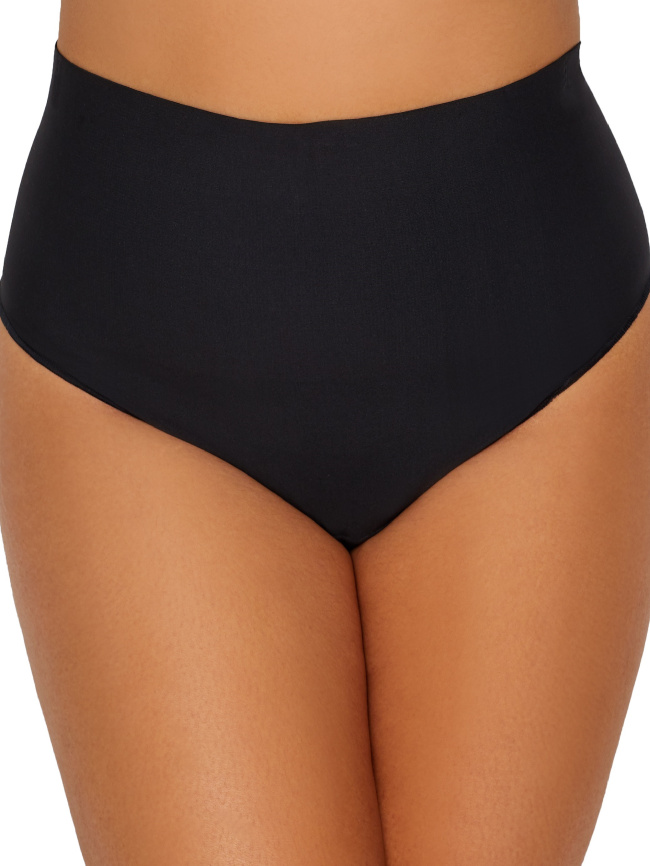 Женские трусы-стринги корректирующие MAIDENFORM Curvy (Черный) фото 1