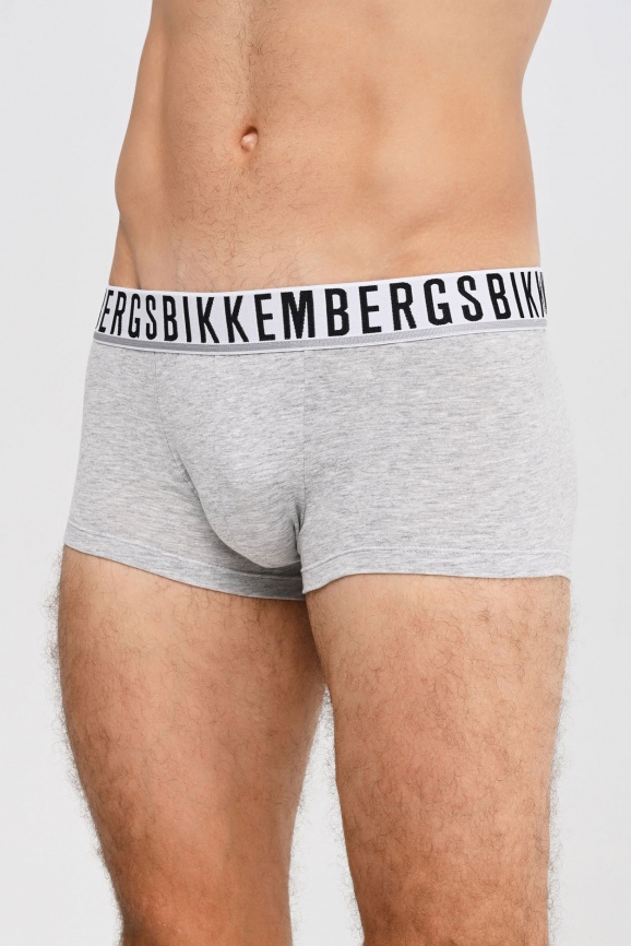 Комплект мужских трусов-боксеров BIKKEMBERGS Essential (2шт) (Серый) фото 1