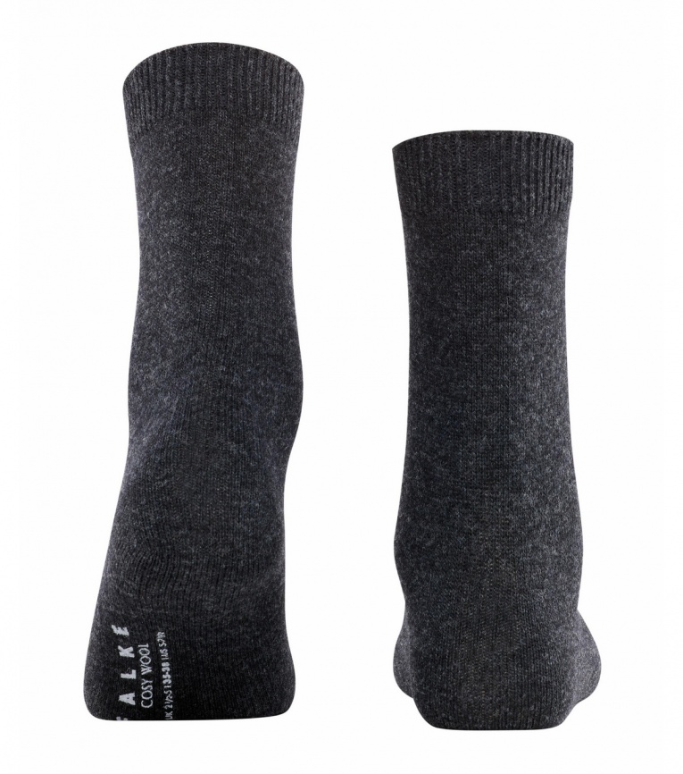 Носки женские FALKE Cosy Wool (Темный-серый) фото 2